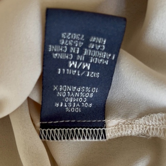 Suzy Shier Cream and Black Lace Detail Blouse - Picture 11 of 11